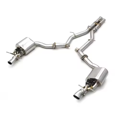 Factory E63 Catback for Mercedes-Benz E63/E63S W212 AMG 2014-2015 Valvetronic Exhaust Valve Muffler