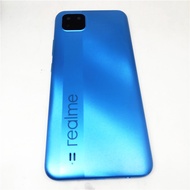 Full Housing Case For Oppo Realme C11 2021 RMX3231 Middle Frame+Back Battery Cover Door Panel Housin