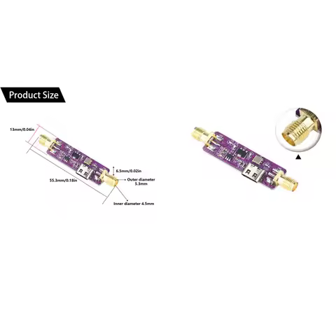 1090MHz 1.09GHz ADS-B Active SAW Filter &LNA 5VTA1090EC+TQP3M900 Type-c Interface Electronic Kit