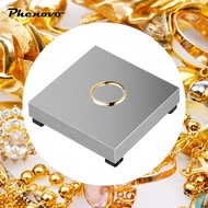 [Phenovo] Bench Block Flat Anvil Lightweight Protect Your Work Surface Square Anvil