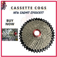 Sagmit Bicycle Cassette Type Cogs Sprocket 8 9 10 11 12 Speed 30-50 Teeth for MTB Mountain Road Bike
