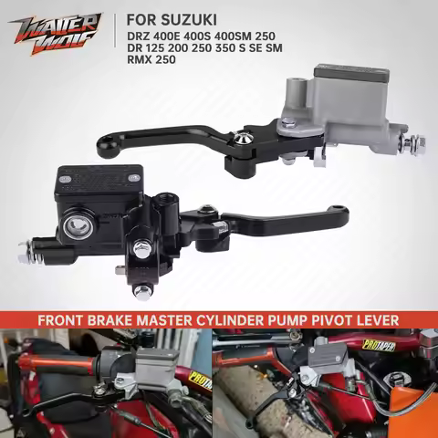 Motocross Hydraulic Brake Master Cylinder Pump For Suzuki DRZ400E DRZ400S DRZ400SE DR-Z 400 DR-Z250 