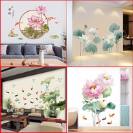 Lotus Wall Decal - AmyShop Premium Lotus Sticker
