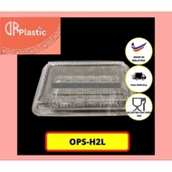 OPS H2L BENXON / Plastic Tray with Lock / Bekas Bakery / Disposable Plastic Clear