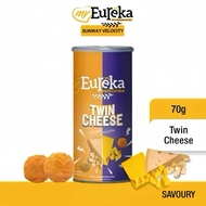 Eureka Twin Cheese Popcorn 70g Can