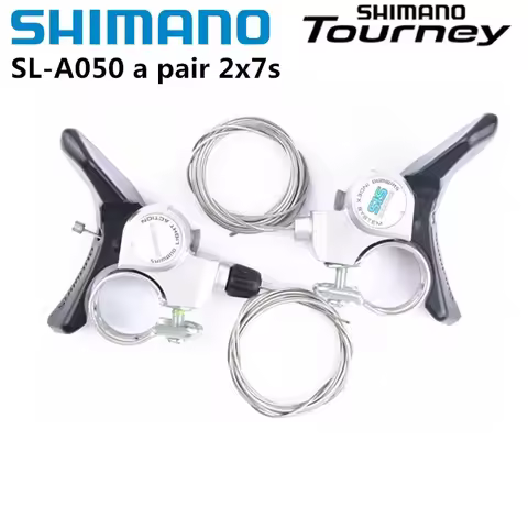 Shimano TOURNEY SL-A050 Left Right Side A050-LB A050-RA Shifting Handle 2x7 Speed Road Bike Handleba