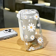 For IPhone 17 16 11 Pro 13 15 7Plus Pro Max 8 6 6s XR XS Cute Daisy Print Case
