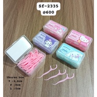 Dental Floss 50 Pcs Toothpicks Dental Flosser Floss Pick Floss Dispenser Floss Holder