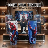 900ML Tumbler Bertebat Vakum Keluli Tahan Karat | Botol Air Panas & Sejuk