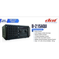 Amp dat b215aqu power amplifier karaoke Large body 550watt b 215aqu