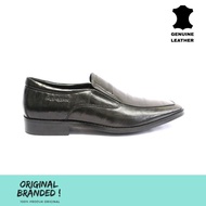 Pierre Cardin 1201 Black, Sepatu pantofel pria Pierre Cardin Original