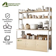 Comfort Haven Furniture Co.Kitchen Storage Cabinet  Microwave Condiment Rak Dapur Kabinte Rak  Mangk