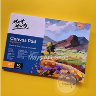 Canvas Pad Montmarte A5 10 Sheets - Mont Marte Canvas Book Painting Canvas Book