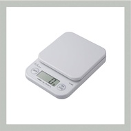 Tanita Cooking Scale, measures up to 2 kg in 1 g increments, White, KF-200 WH, Kitchen scale, Cookin