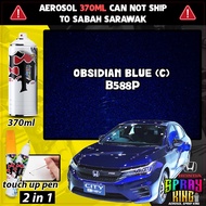 B588P Obsidian Blue ( 2019-2022 Honda City Touch Up Pen ) Car Spray Paint Malaysia Tool Motor Aeroso
