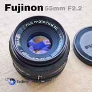 Fujinon 55mm f2.2 M42 Manual Lens Vintage Fuji Photo Film Buble bokeh