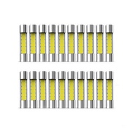 1pc 28mm 29mm Festoon LED Bulb White 12V C5W 6614F 6612F Fuse Car Interior Sun Visor Vanity Mirror D