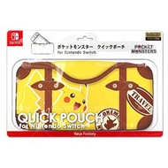 日本Nintendo Pikachu Pokemon Switch case比卡超寵物小精靈任天堂軟套保護套收納套