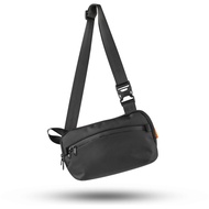 ANT PROJECT Waterproof Distro Men's Sling Bag Waterproof Distro Men's Sling Bag Black