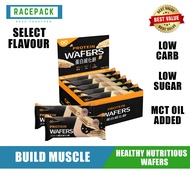 Best Seller Taiwan GoPower Protein Wafer Protein Snacks 10 Pack, 9g protein per serving, Low Carb, Low Sugar, Healthy wafers, Protein Wafers