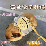 【Hi百货专卖店yeuqihao881.my】 Pet leash    宠物牵引绳    荷兰猪  牵引绳  豚鼠  天竺鼠  侏儒兔  龙猫   外出   专用遛绳  可调节    小宠物通用 D