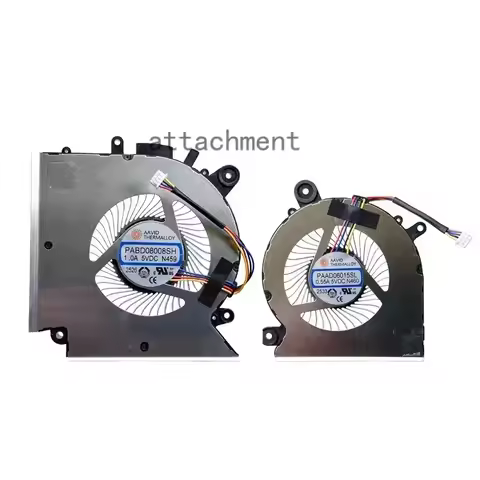 PABD08008SH PAAD06015SL N459 N460 New For MSI GF66 GL66 MS-1581 CPU GPU COOLING FAN DC5V 0.55A 1.0A