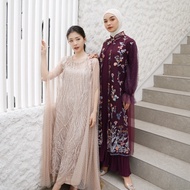 Aura Label - Fiona Dress In Burgundy