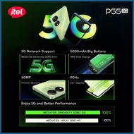 ♚ ◙ ❤ itel P55 RAM 24GB(8+16GB) + ROM 256GB | 90HZ Refresh | 50MP Dual Camera | 5000mAh 18W | NFC