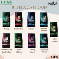 Reflex Plus Cat Dry Food 1.5kg- Kitten / Adult / Urinary / Reflex Plus Makanan Kucing 1.5kg