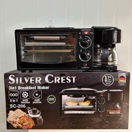 Reliable Build Cross-Border Manufacturer Three-in-One Breakfast Machine Household Appliances Baking 