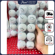 10 Callaway 3-Line Golf Balls 95% Beautiful - Easy to See Lines, Hit Every Putt
