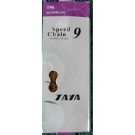 CHAIN TAYA 9SPEED SILVER/BLK