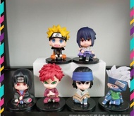 [Hoàn Tiền 10%]Mô Hình Naruto ChiBi Bộ 6 Nhân Vật Naruto Kakashi Itachi Sasuke Garaa Siêu Đẹp - Figu