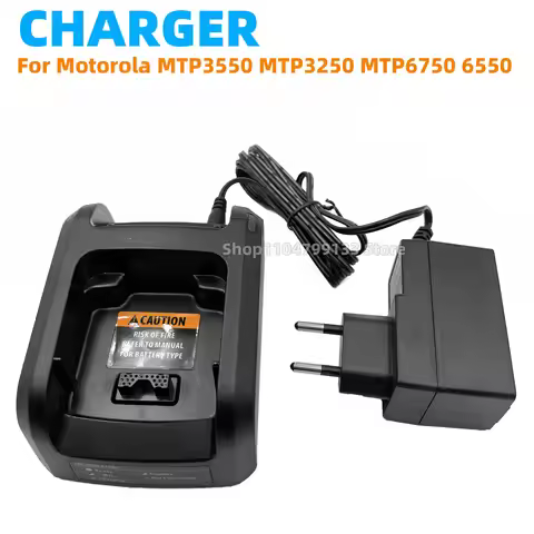 NNTN8234A Desktop Charger For Motorola MTP3550 MTP6650 MTP3100 MTP3150 MTP3250 MTP6750 MXP600 TETRA 