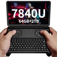 GPD Win Mini 2023 [AMD Ryzen 7 7840U-64GB+2TB] 7 Inches Mini Handheld Win 11 PC Game Console Gamepla