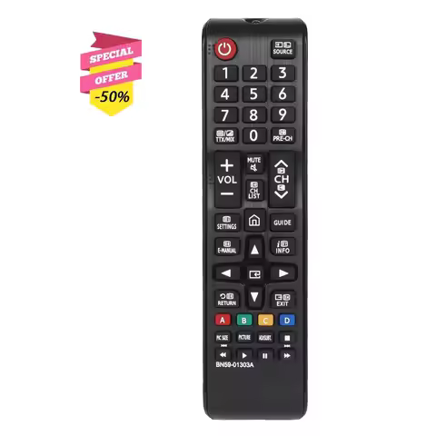 BN59-01303A BN5901303A New Remote Control Compatible With Samsung Smart LED TV NU7100 NU7103 N5300 R