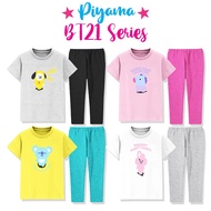 CODE H56L Children's Pajamas Set Sleepwear for Boys Girls 11 Years Unisex BT21 Series