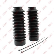 1Pair Motorcycle Front Fork Shock Absorber Dust Cover Rubber Protector For Honda CB400ss CB400 SS CB