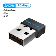 Vention USB WiFi Adapter Receiver AC600 5GHz 2.4GHz Wifi Dongle Adapter for PC Laptop Desktop Networ