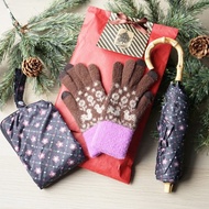 可透過智慧型手機操作的手套和防紫外線折疊傘