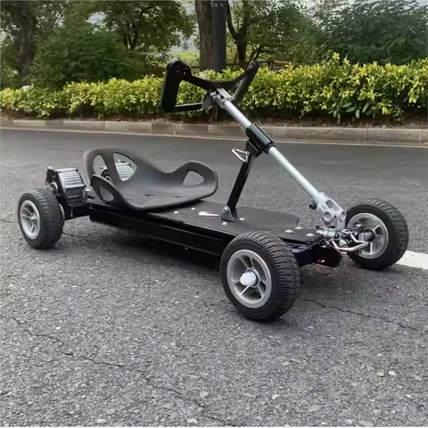 Skateboard kart Adult Electric Children Folding Drift High Horsepower Go-kart Картинг