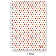 Ukami Ring Notebook Hard Cover Note Book 120 Sheets Ukami Ins Collection Buku Catatan Buku Nota Buku