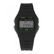 Casio F-91W-3Dg Digital Quartz Black Resin Men Watch