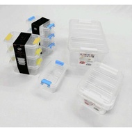 HOTSELL💥 TRANSPARENT STORAGE BOX CONTAINER BEKAS SIMPAN BARANG KOTAK SIMPAN BARANG KOTAK TRANSPARENT