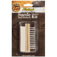 Suede Shoe Cleaner Kit - Includes Nylon Bristle Brush & Dry Cleaning Bar for Suede/Nubuck - Color Sa