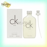 Calvin Klein - CK One 中性 EDT 香水 100ml -(088300107407) | 平行進口商品