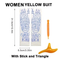 1 Pairs Men Women Foot Pressure Point Acupuncture Reflexology Socks Massager Stokin Acupoint Massage