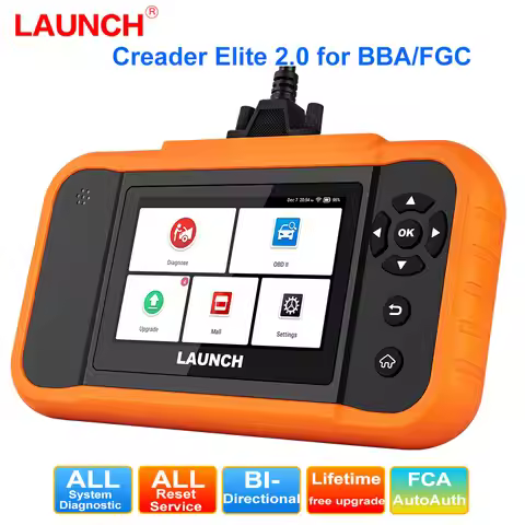 2025 LAUNCH X431 Creader Elite 2.0 Full System Diagnostic Tool Bi-Directional OBD2 Scanner For BMW/B