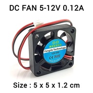 DC Fan 5-12V 5cm Component Cooling Fan heatsink