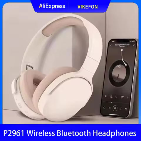 Original P2961 Earphones Wireless Headphones Bluetooth Earphones Free 3.5mm Audio Cable Wholesale He